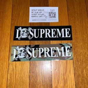 Supreme FW25 sticker lot